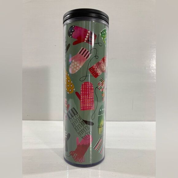 Starbucks Winter Mittens 16 oz Travel Mug Tumbler Insulated Holiday Cup - Picture 5 of 10